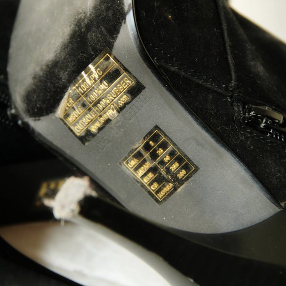 Black Heeled Booties - Picture 4 of 4